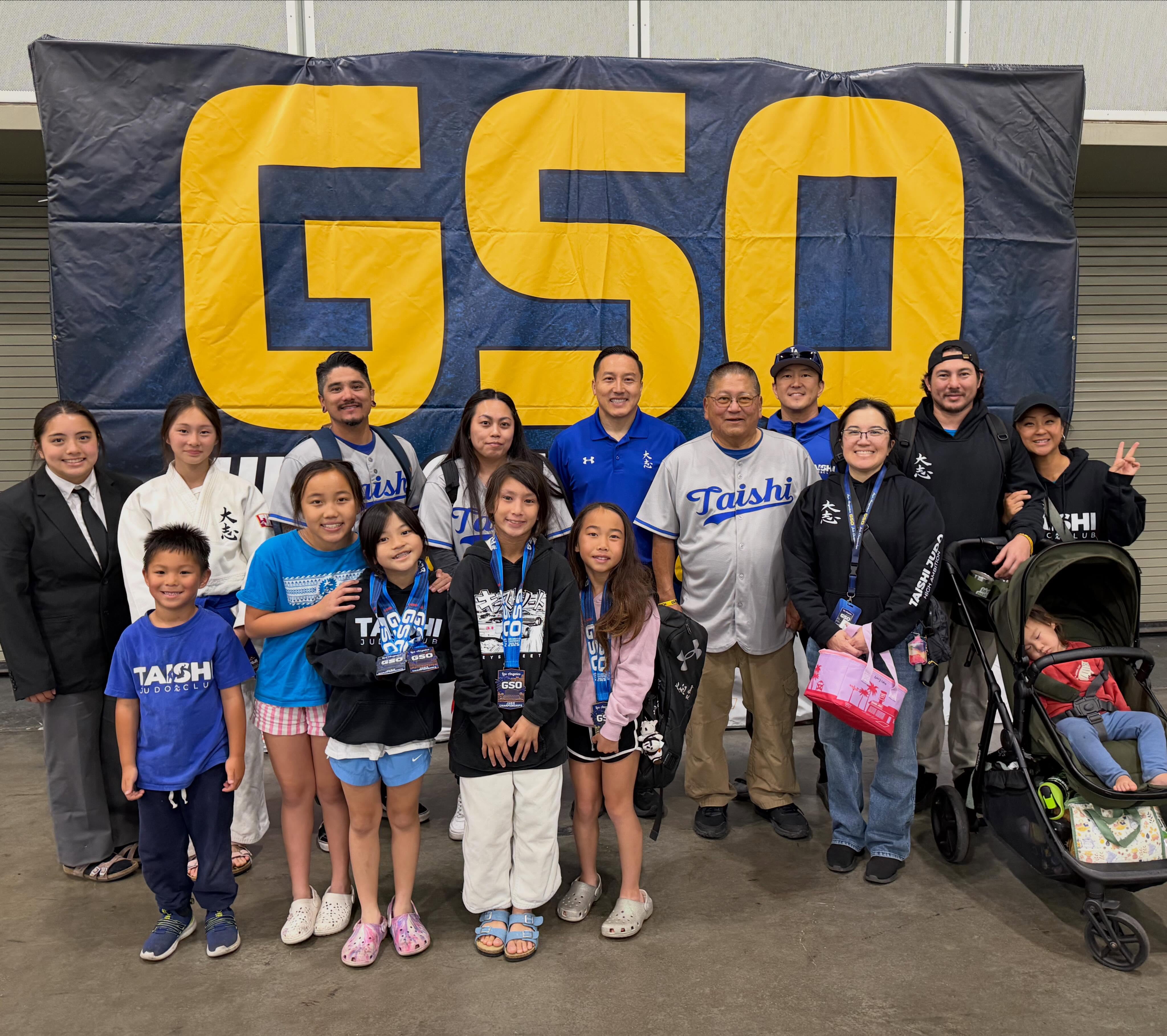 Taishi at Golden State open 2026! 🥋💙